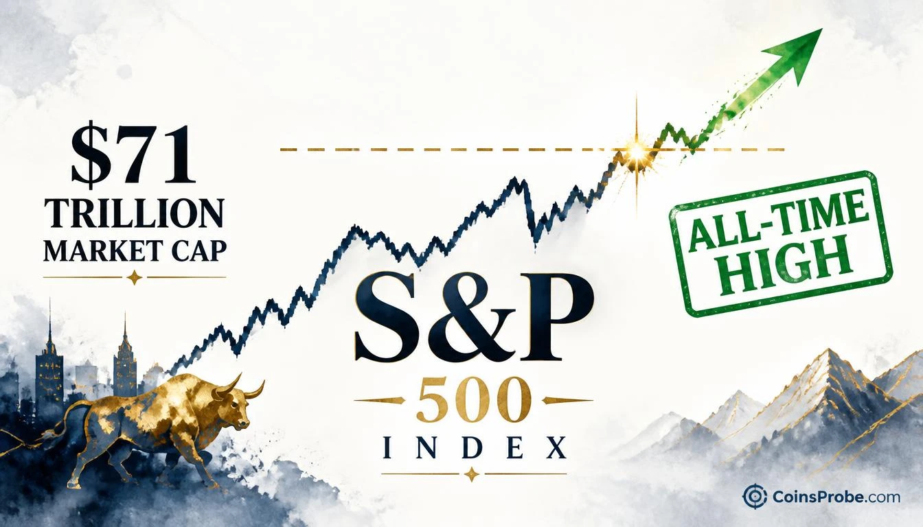 S&P 500 Futures Hit All-Time Record High, Market Cap Tops $71 Trillion