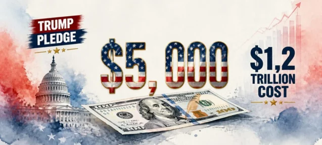 Trump Promises $5,000 Dividend to Every US Adult if Republicans Win Midterms