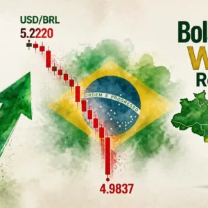 Brazilian Real Surges Nearly +5% as Flavio Bolsonaro Defeats Lula in First Round