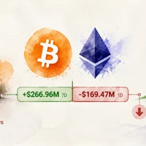 Bitcoin ETFs Bleed $169M in a Day but Post $267M Weekly Gain