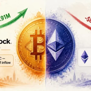 Bitcoin ETFs Pull $108.91M in a Day While Ethereum Bleeds $89.07M