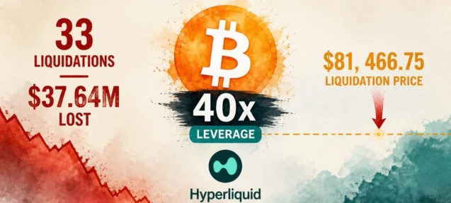 Trader With 33 Liquidations and $37.64M Lost Returns on Hyperliquid