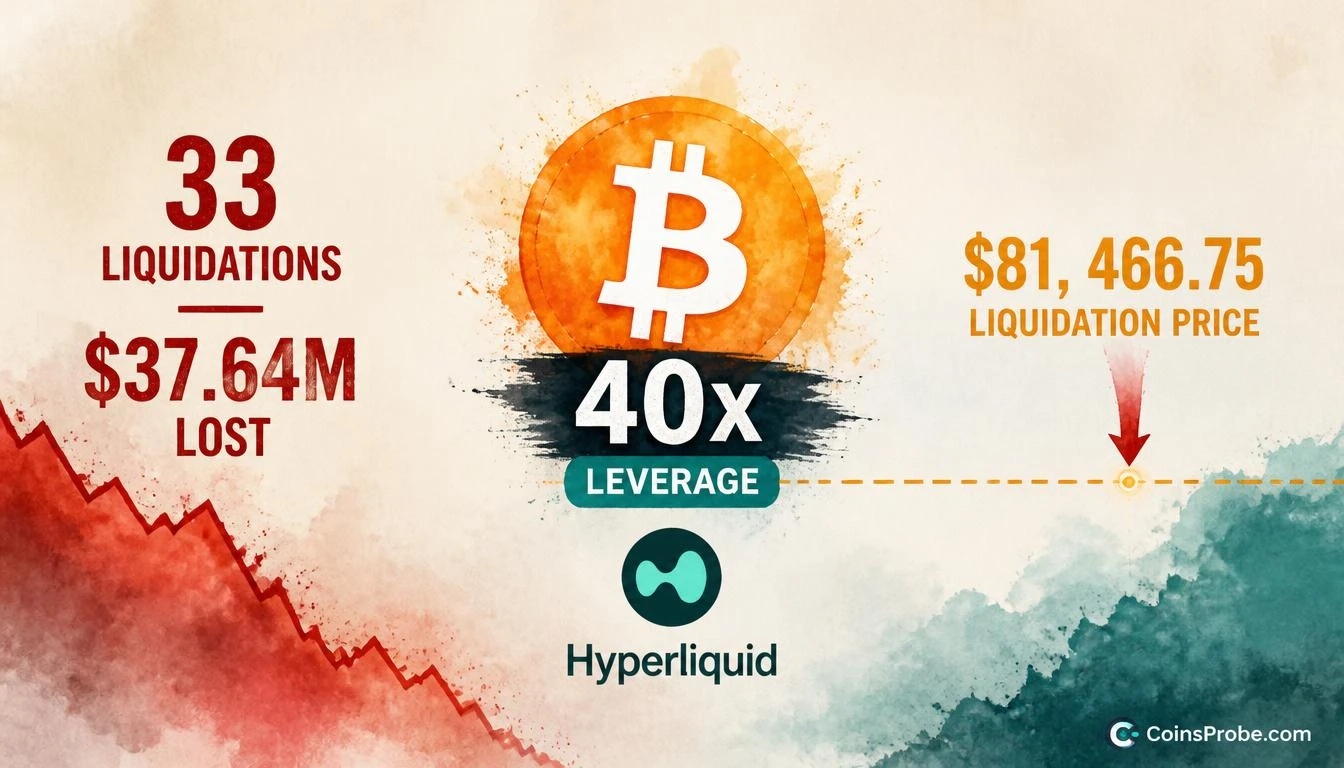 Trader With 33 Liquidations and $37.64M Lost Returns on Hyperliquid