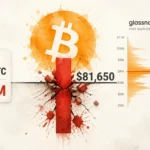 Bitcoin Whale Liquidated for 121.33 BTC ($9.91M) as Market Drops
