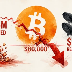Two Hyperliquid Whales Liquidated as Bitcoin Drops Below $80K