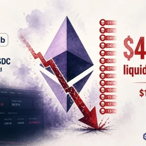 ETH Short Wallet 0xb15b Liquidated 13 Times — $43.9M Gone in 9 Days
