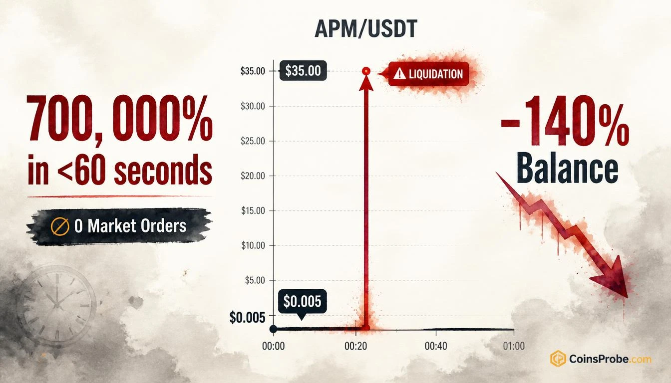 APM/USDT Pumped 700,000% on Aster DEX — With Zero Market Orders