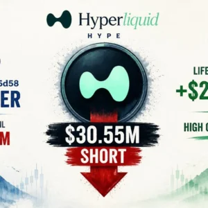 BOOMER Holds $30.55M in Shorts on Hyperliquid — HYPE Position Down $39.7K
