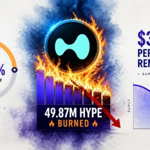 Hyperliquid Burns 4.99% of HYPE Supply — $3.89B Removed Permanently