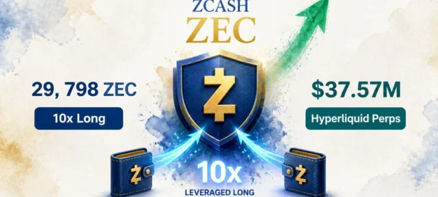 Two Whales Open $37.57M in 10x ZEC Longs on Hyperliquid in 15 Hours